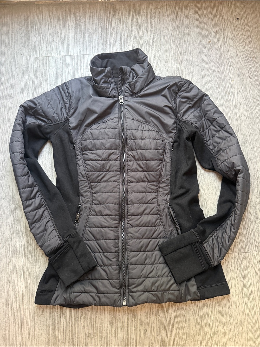 lululemon athletica Quilted Hybrid Puffer Jacket - Black
